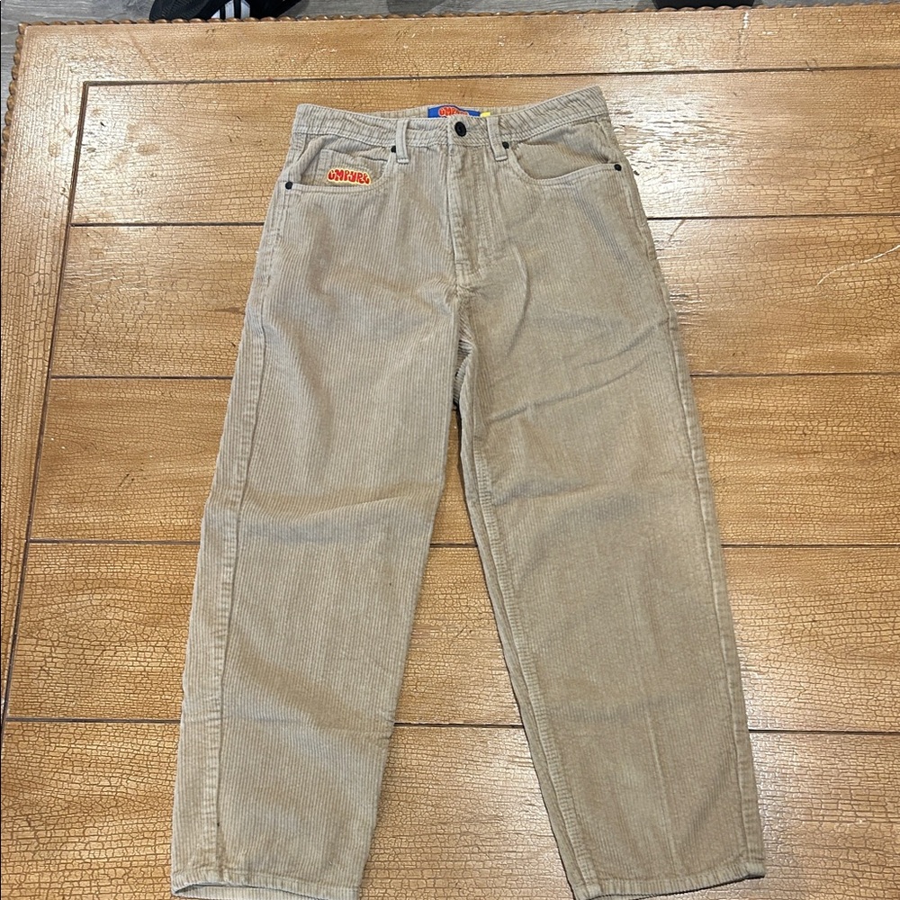 *BRAND NEW* Empyre Men's Beige Corduroy Pants waist size 28, skater style
